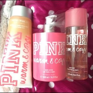 Victoria secret pink warm & cozy bundle